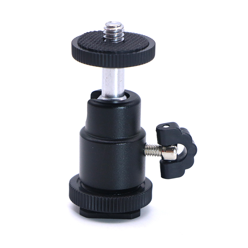 Hot Shoe Adapter - الحذاء الساخن إلى 1/4 محول الكرة