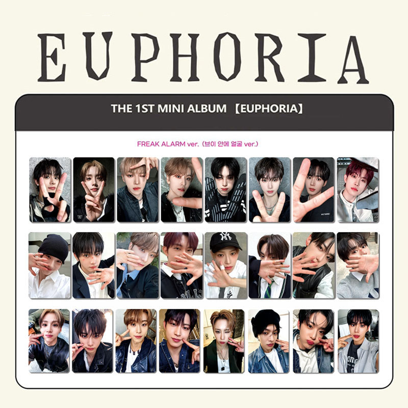 Photography News - مجموعة من 8 بطاقات صور KPOP