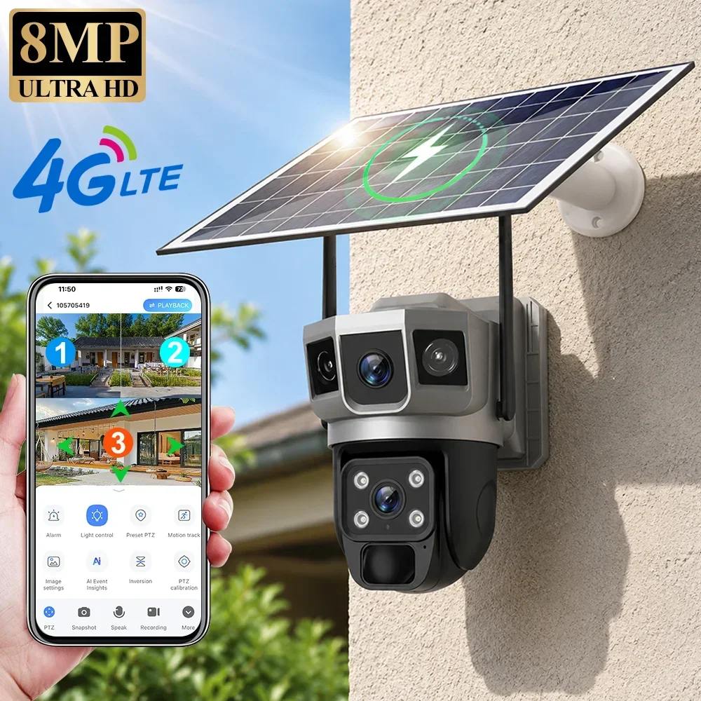 Photography Grid - كاميرا V380 بدقة 4K مع 3