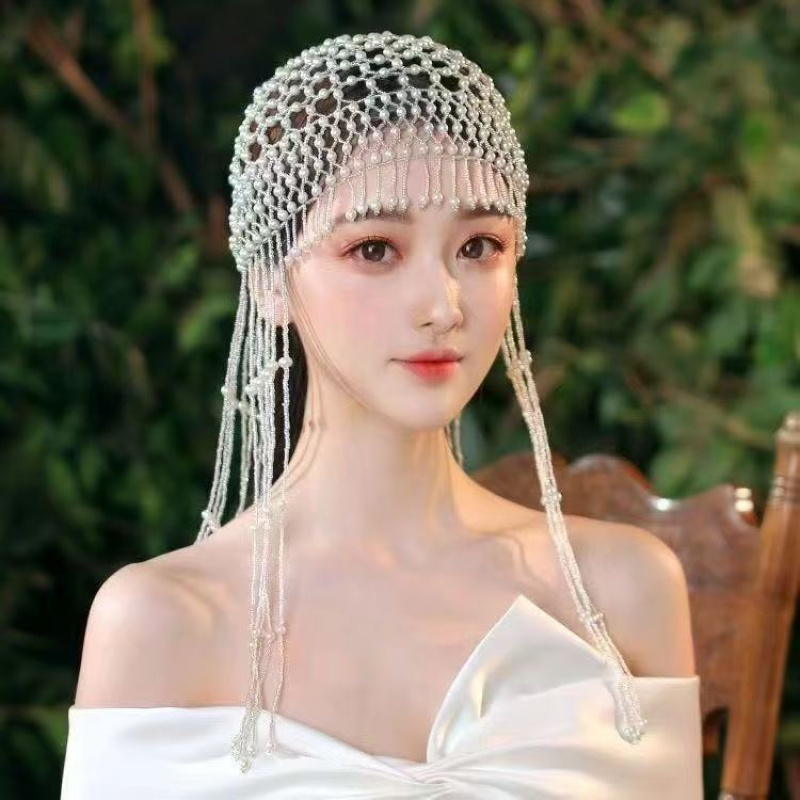 إكسسوار شعر يدوي الصنع مزين با - مراجعة Photography Wedding وسعره