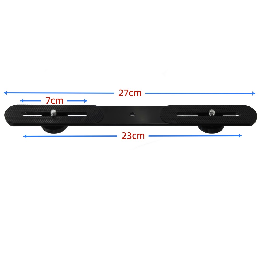 حامل مزدوج للفلاش مع برغي 1/4  - مراجعة Hot Shoe Adapter وسعره