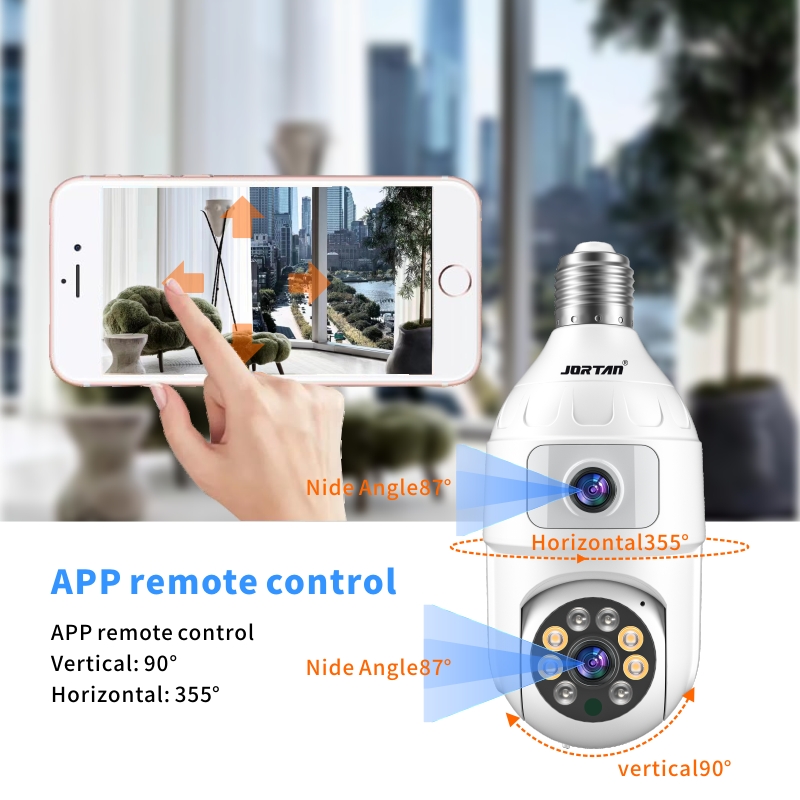 4MP لمبة E27 عدسة مزدوجة 360 د - مراجعة Photography Term وسعره