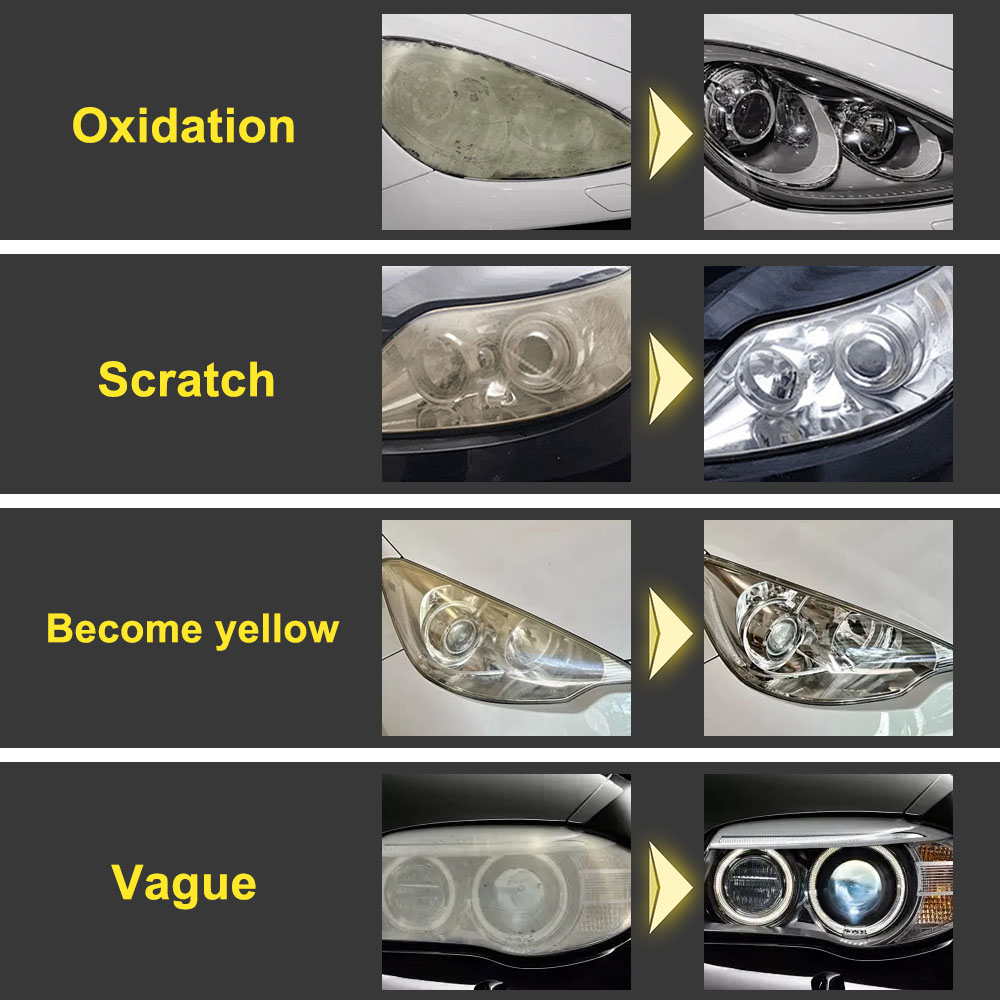 سيارة عدسة المصباح الأمامي است - مراجعة Lens Cleaning Kit وسعره