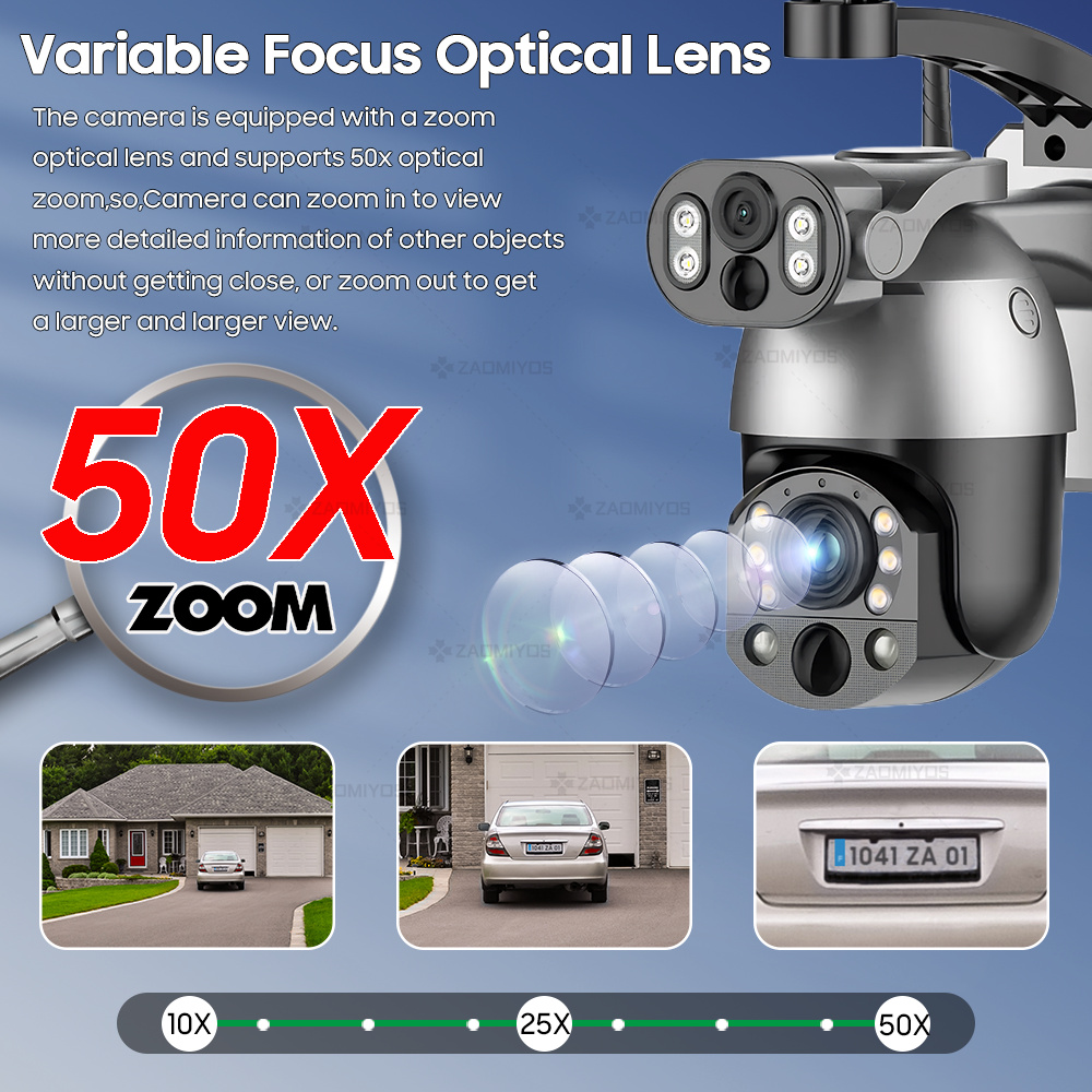 كاميرا 4K 50X ZOOM 10MP تعمل ب - مراجعة Photography Term وسعره