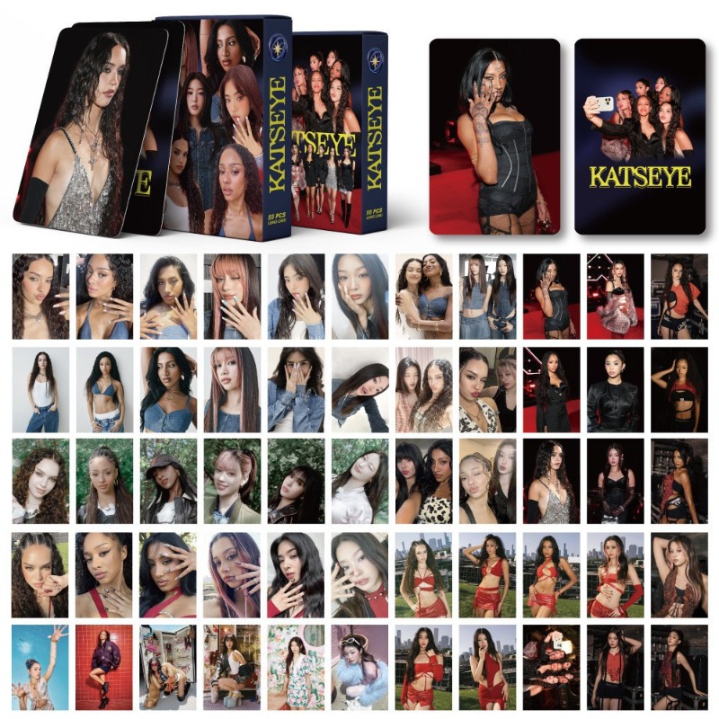 2025 مجموعة Kpop Idol KATSEYE  - مراجعة Photography News وسعره