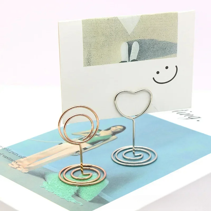 10 قطع من حاملات بطاقات المعدن - مراجعة Photography Names وسعره