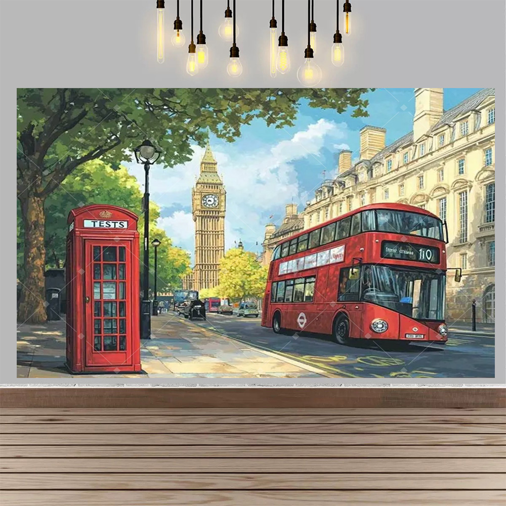 لندن شارع عرض موضوع ديكور الحف - مراجعة Photography Street وسعره