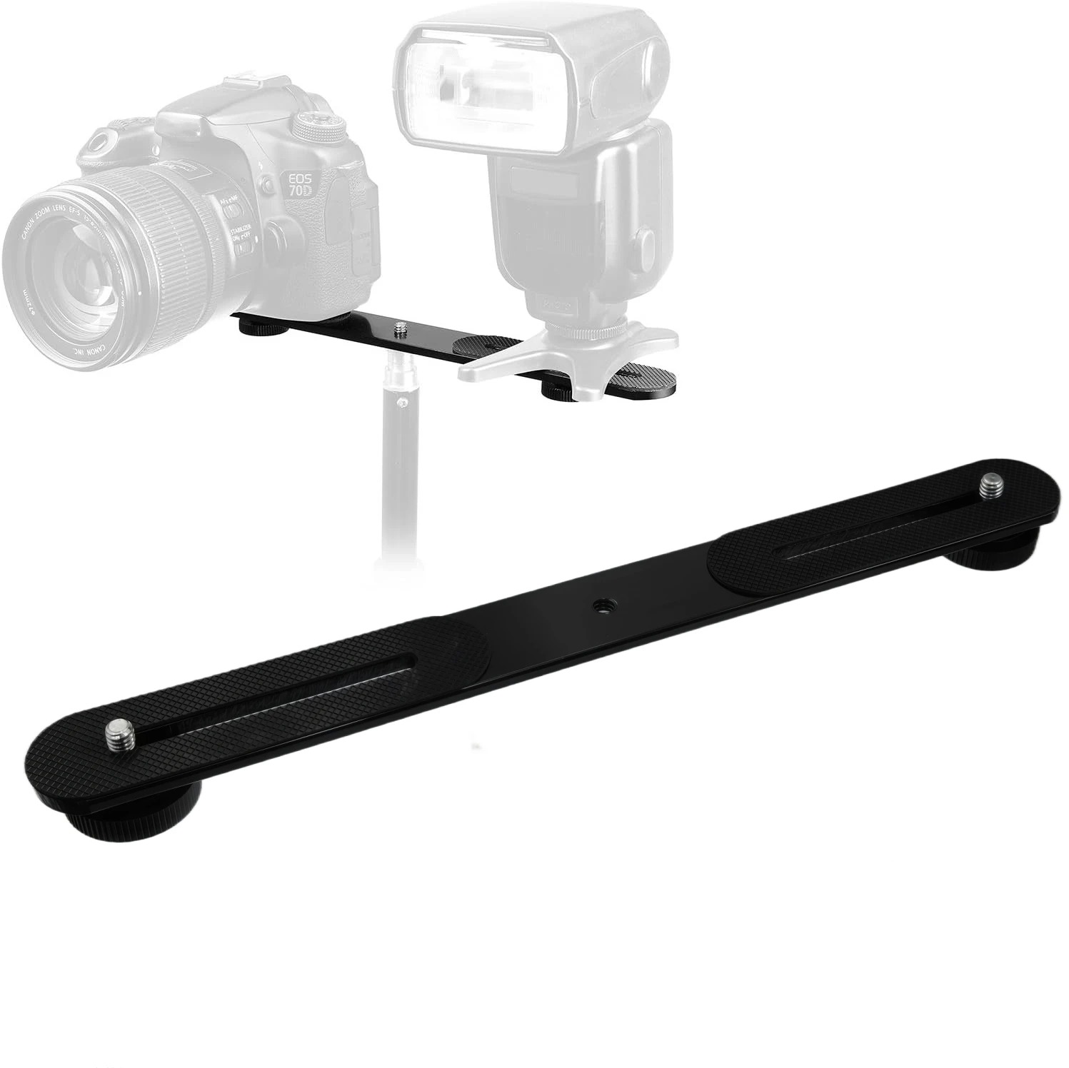 حامل فلاش مزدوج من سبائك الألو - مراجعة Hot Shoe Adapter وسعره