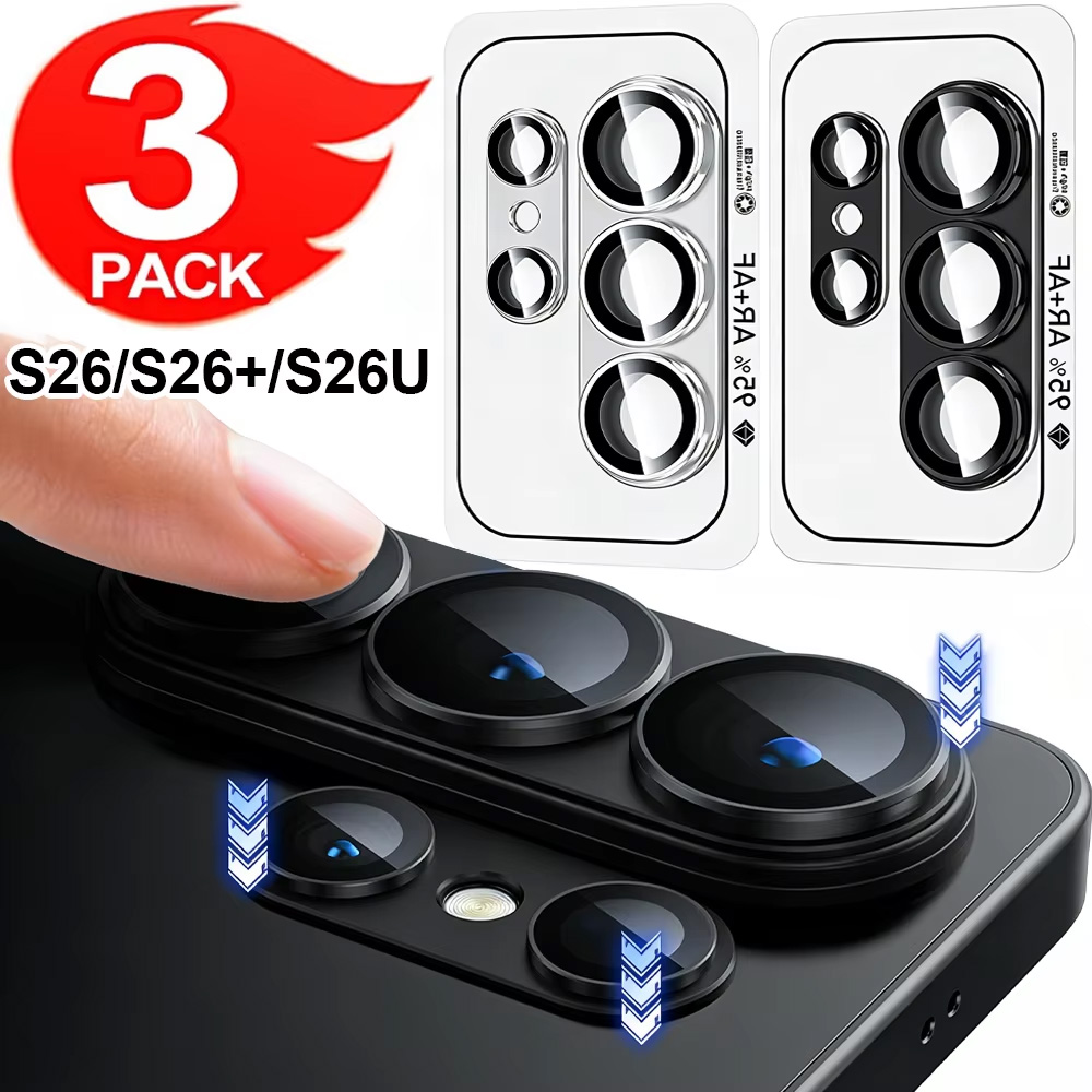 1-3 قطع من واقي عدسة الكاميرا  - مراجعة Photography Kit Samsung S26 Ultra وسعره