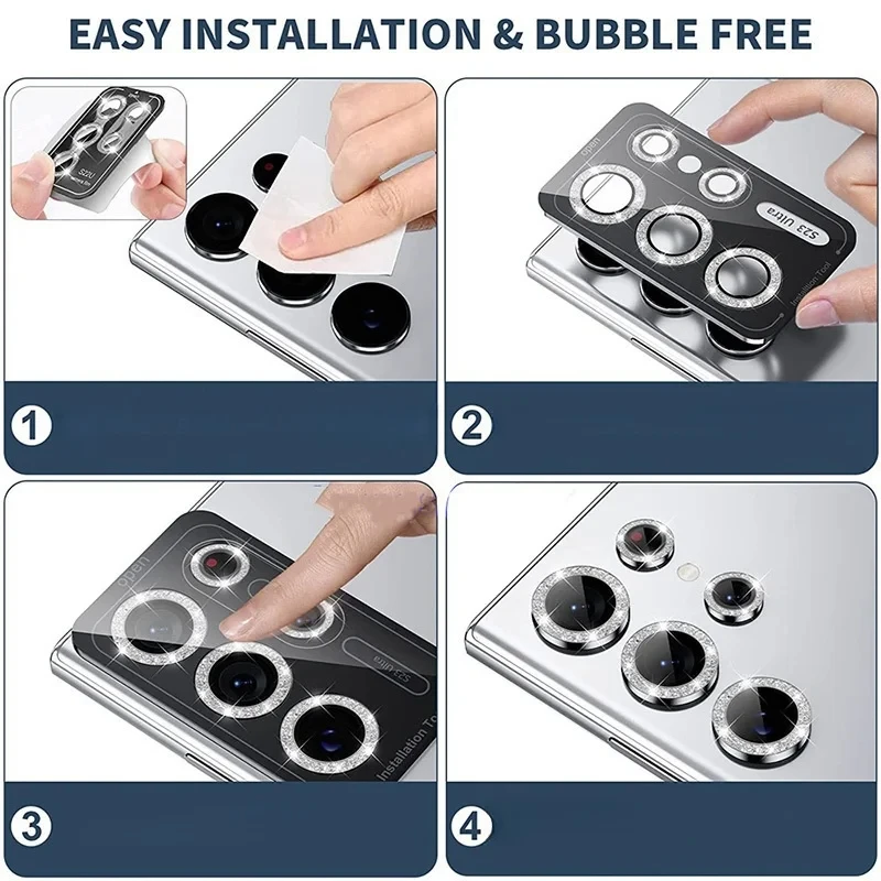 زجاج عدسة لامع بالألماس لهاتف  - مراجعة Photography Kit Samsung S26 Ultra وسعره