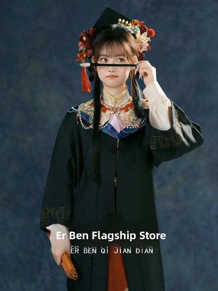 فستان تخرج نسائي بأسلوب هانفو  - مراجعة Photography Graduation وسعره
