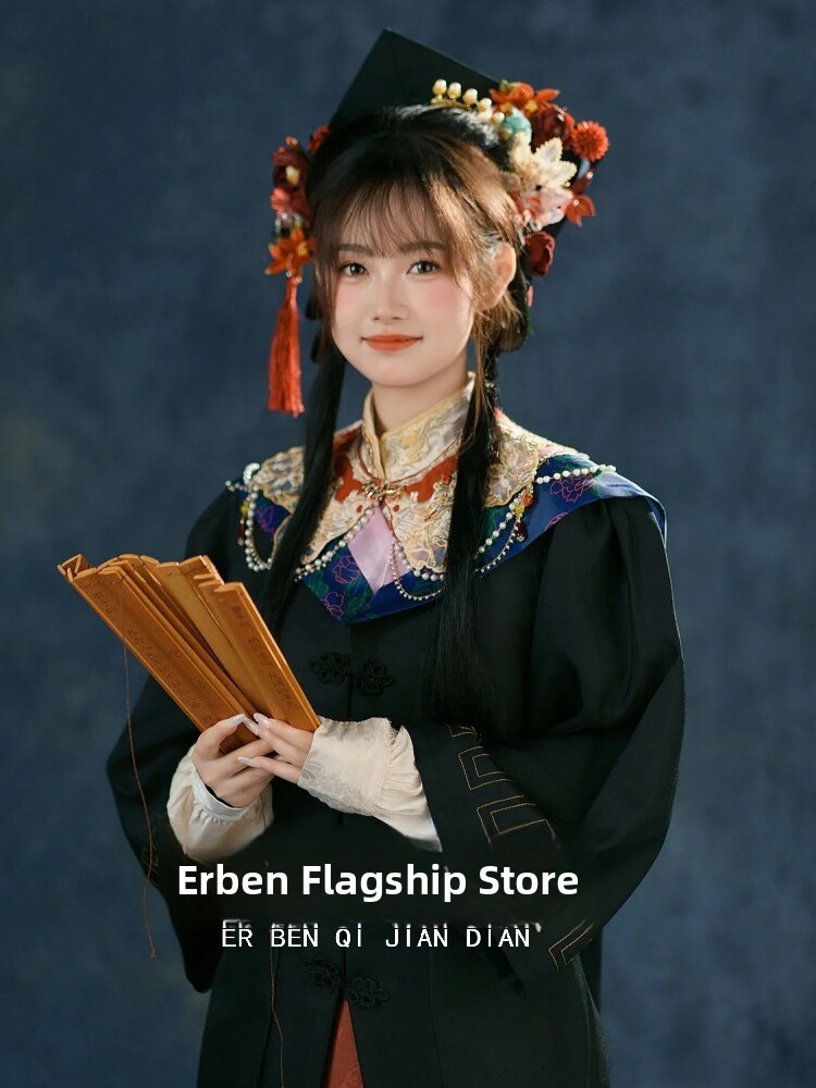 فستان تخرج نسائي بأسلوب هانفو  - مراجعة Photography Graduation وسعره