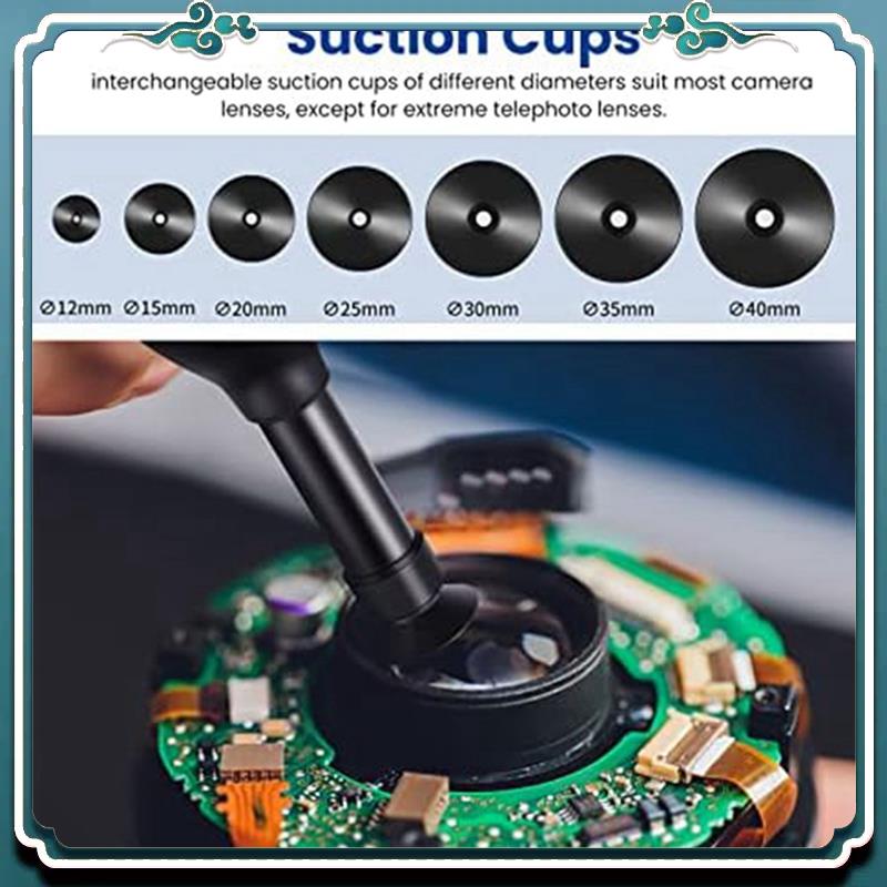 طقم مصاصة عدسة الكاميرا قلم شف - مراجعة Lens Cleaning Kit وسعره